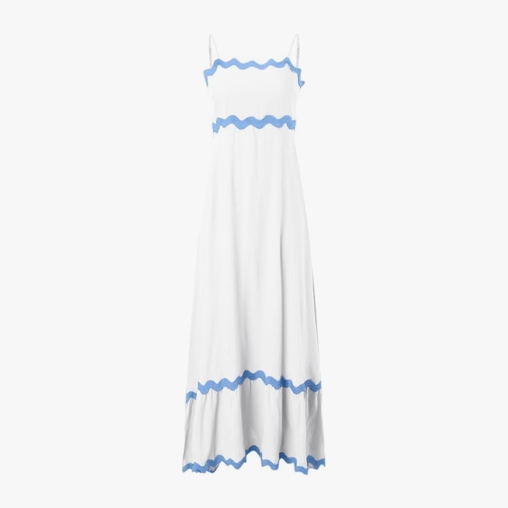 Flowy Maxi Dress Trendy Stripe Sleeveless Beach Vacation Long
Dress new 🆕 - Picture 2 of 9